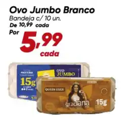Dia Jumbo - ovo jumbo branco oferta