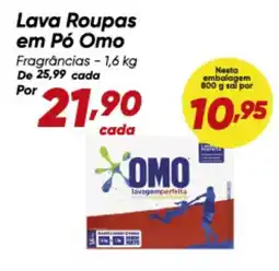 Dia Omo - lava roupas em pó oferta