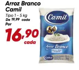 Dia Camil - arroz branco oferta