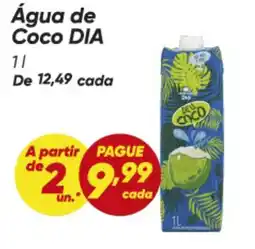 Dia Dia - água de coco oferta