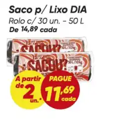 Dia Dia - saco p/lixo oferta