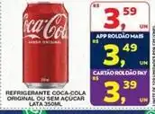 Roldão Coca-cola - refrigerante original ou sem acucar oferta