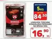 Roldão Brasa - linguica toscana congelada perdigão oferta
