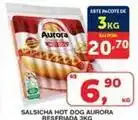 Roldão Aurora - salsicha hot dog oferta