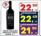 Roldão Suave - vinho selecao pergola tinto oferta