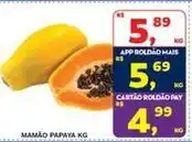 Roldão Mais - mamão papaya oferta