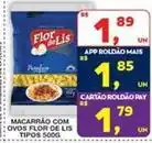 Roldão Flor de lis - macarrão com ovos oferta
