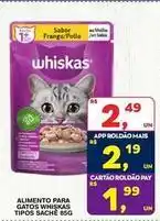 Roldão Whiskas - alimento para gatos oferta