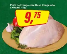 Rede Supermarket Peito de Frango com Osso Congelado a Granel - Kg oferta