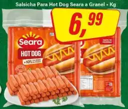 Rede Supermarket Salsicha Para Hot Dog Seara a Granel oferta