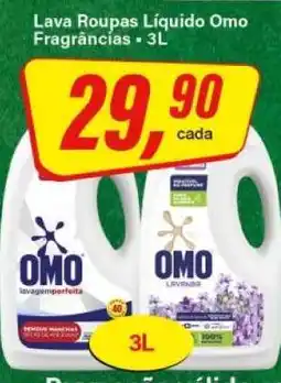 Rede Supermarket Lava Roupas Líquido Omo Fragrâncias oferta