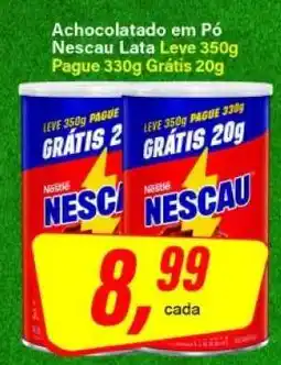 Rede Supermarket Achocolatado em Pó Nescau Lata oferta