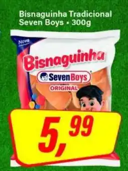 Rede Supermarket Bisnaguinha Tradicional Seven Boys oferta