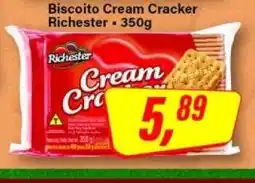 Rede Supermarket Biscoito Cream Cracker Richester oferta