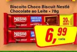 Rede Supermarket Biscoito Choco Biscuit Nestlé oferta