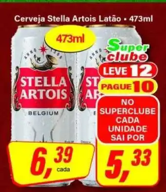 Rede Supermarket Cerveja Stella Artois Latão oferta