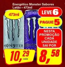 Rede Supermarket Energético Monster Sabores oferta
