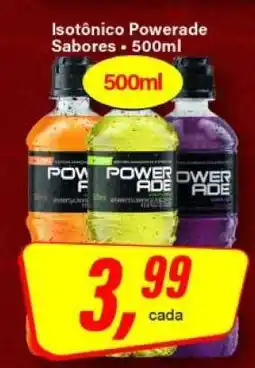 Rede Supermarket Isotônico Powerade Sabores oferta