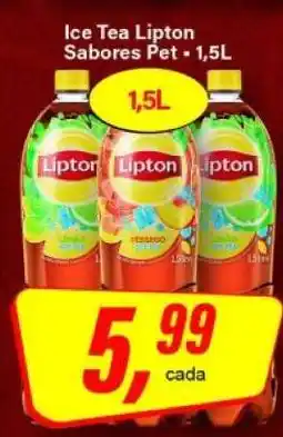 Rede Supermarket Ice Tea Lipton Sabores Pet oferta