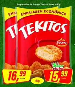 Rede Supermarket Empanados de Frango Tekitos Seara oferta