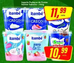 Rede Supermarket Iogurte Pedaços de Frutas Itambé Sabores oferta
