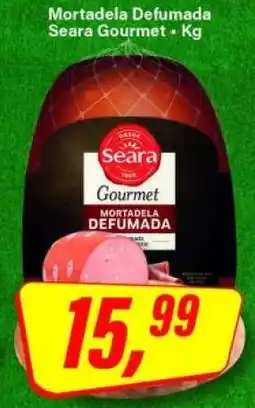 Rede Supermarket Mortadela Defumada Seara Gourmet oferta