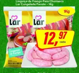 Rede Supermarket Linguiça de Frango Para Churrasco Lar oferta