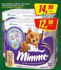 Rede Supermarket Papel Higiênico Mimmo Decorado oferta