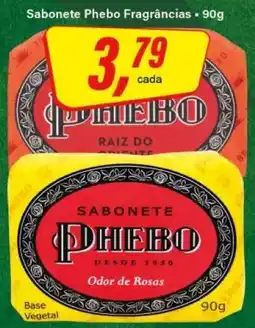 Rede Supermarket Sabonete Phebo Fragrâncias oferta
