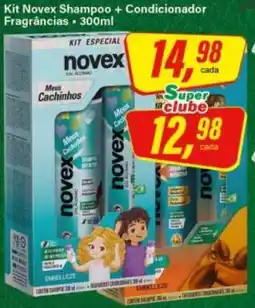 Rede Supermarket Kit Novex Shampoo + Condicionador Fragrâncias oferta