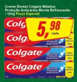 Rede Supermarket Creme Dental Colgate Máxima Proteção Anticáries Menta Refrescante oferta
