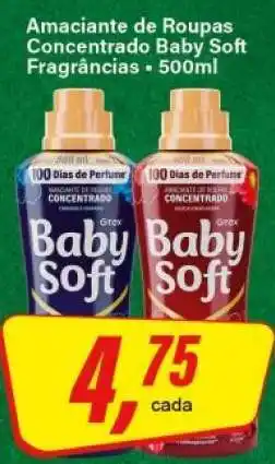 Rede Supermarket Amaciante de Roupas Concentrado Baby Soft oferta