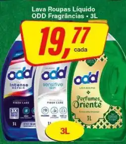 Rede Supermarket Lava Roupas Líquido ODD Fragrâncias oferta