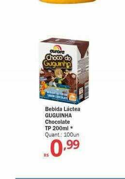 Bebida Láctea Guguinha Chocolate Tp