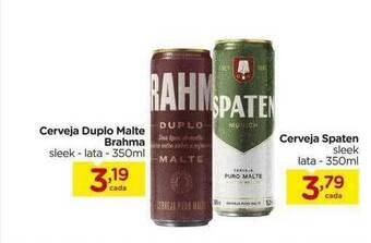 Carrefour Cerveja Duplo Malte Brahma Cerveja Spaten oferta