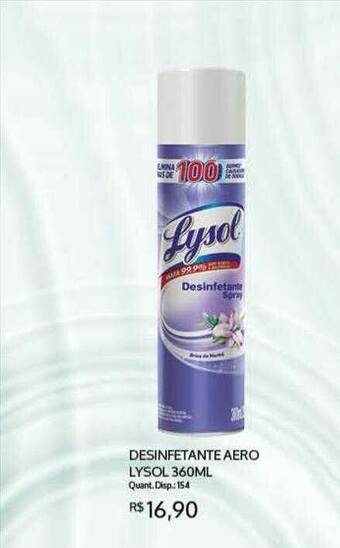 Bistek Supermercados Desinfetante Aero Lysol oferta