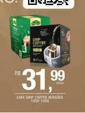DB Supermercados Cafe Drip Coffee Versões oferta