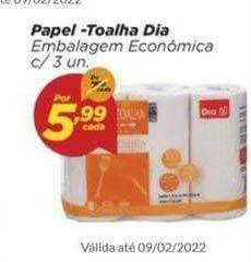 Dia Papel - Toalha Dia oferta