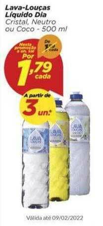 Dia Lava-louças Líquido Dia oferta