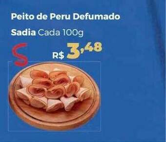 Villarreal Supermercados Peito De Peru Defumado Sadia oferta