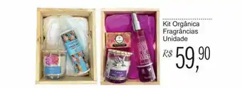 Kit Orgânica Fragrâncias Unidade