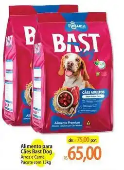 Atacadão Cast - alimento para cães bast dog oferta