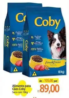 Atacadão Coby - alimento para cães oferta
