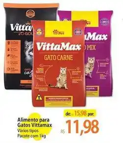 Atacadão Vittamax - alimento para gatos oferta