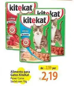 Atacadão Kitekat - alimento para gatos oferta