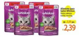 Atacadão Whiskas - alimento para gatos oferta
