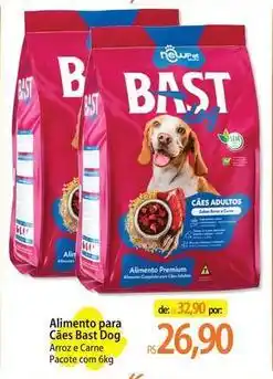 Atacadão Aro - alimento para cães bast dog oferta
