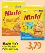 Atacadão Ninfa - biscoito leite/maisena oferta