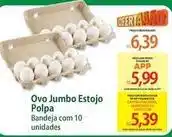 Atacadão Jumbo - ovo jumbo estojo polpa oferta