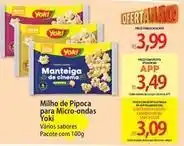 Atacadão Yoki - milho de pipoca para micro-ondas oferta